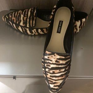 Nine West leopard flat
